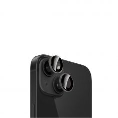 WE Lentilles de protection pour objectifs d'appareil photo iPhone 13/13 MINI transparent/noir (2 lentilles incluses)