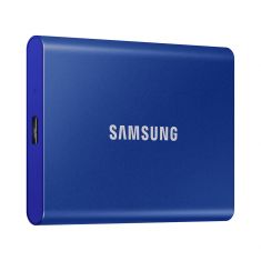 SSD EXT SAMSUNG T7 1TO bleu indigo USB 3.2 Gen 2 Lecture 1050 Mo/s Ecriture 1000 Mo/s MU-PC1T0H/WW