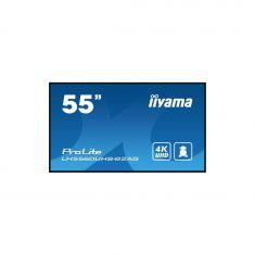 IIYAMA LFD 54,6" dalle VA 24/7 4K 3840x2160 16:9 3xHDMI 2xUSB 1xRJ45 LAN 1xRS-232c HPs 500cd/m² Paysage/port 6,5ms MediaPlayer VESA 400x300 support mural incl