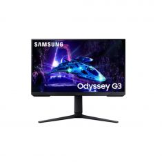 Ecran 24'' Samsung Gaming Odyssey G3 - G30D Noir 180Hz 1ms 1920x1080 VA 250cd/m² HDMI DisplayPort Pied Réglable Hauteur Orientable Pivot inclinaison 