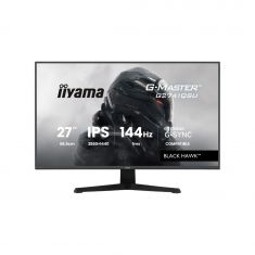 Ecran IIYAMA 27'' G-Master Black Hawk IPS Noir 2560x1440 16:9 1ms 144Hz 350cd/m² 1500:1 HPs HDMI DisplayPort 2xUSB HUB G-SYNC compatible Black Tuner G2741QSU-B1