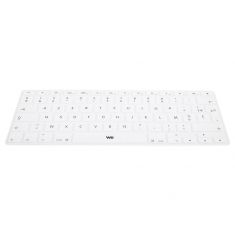 Clavier de protection pour Macbook Blanc. Compatible Macbook Pro 13.3 Pro 15.4 / Pro 17 / Imac Wireless Clavier azerty