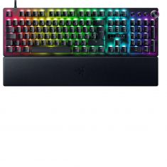 RAZER Huntsman V3 Pro (Analog Switch) - Clavier jeu AZERTY Switches Optiques Analogiques - Mode déclenchement rapide - 4 touches multimedias - Touches en PBT 