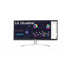 ECRAN LG 29" IPS 21:9 Aluminium/Blanc FHD 2560x1080 100Hz 5ms 250cd/m² 1000 :1 HDMI Display Port USB-C Haut-parleurs Sortie Casque 3 pôles Inclinaison