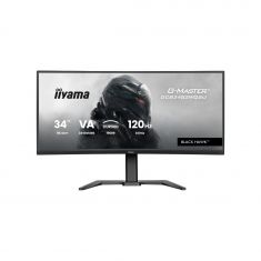 Ecran IIYAMA 34" 0.6ms G-Master Black Hawk VA Incurvé 21:9 3440x1440 120Hz 500 cd/m² 2xHDMI Displayport 2xUSB 3.2 2xUSB-C 2xHP 15cm pied réglable hauteur