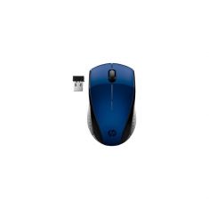 HP 220 Bleue - Souris sans fil Résolution capteur 1300 dpi connexion 2,4 Ghz 3 boutons, autonomie jusqu'à 15 mois en usage quotidien 7KX11AA $