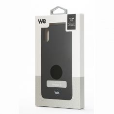 Coque de protection SILICONE : Matière silicone - effet mat - toucher doux - semi-rigide - compatible pour iPhone XR