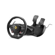 THRUSTMASTER T80 Ferrari 488 GTB Ed Volant réplique de la roue Ferrari 488 GTB Volant Rond - Gomme 11 boutons + pedalier PC/PS4/PS5