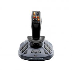 THRUSMASTER Joystick SimTask FarmStick pour simulation Farming et équipements lourds - 6 boutons, 1 molette, 1 mini-stick, 2 boutons à bascule, 1 gâchette - PS