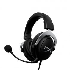HyperX CloudX Noir Argent - Casque-micro de jeu filaire, cadre aluminium et coussinets à mémoire de forme, Licence officielle Xbox One et Xbox Series X|S