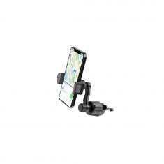WE Support smartphone universel voiture - bras déporté réglable - fixation grille d'aération - MAX 8,8CM