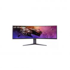 ECRAN LG 45" gaming Noir 32:9 VA 1ms 200Hz 5120x1440 Incurvé 200Hz 400cd/m² 2xHDMI 1xDP 2xUSB3.0 1xUSB-C Inclinable Ajust haut Orientable AMD Freesync Premium