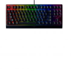 RAZER BlackWidow V3 Tenkeyless (Green Switch) - Clavier Gamer Mécanique Compact, Switches Mécaniques Clicky, Format Tenkeyless, Touches Programmables, AZERTY