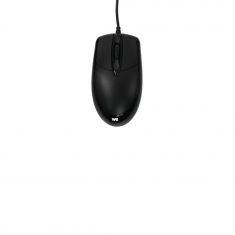 Souris filaire optique 1200DPI ,ambidextre, connexion USB, longueur câble 1.8m, grande taille 117*62*38mm, boîte blanche, noire