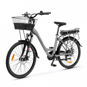 Vélo électrique Lancia Incanto Moteur Bafang 36V/250W/45Nm , Batt Int 36V 10.4Ah, Dérailleur Shimano 7 vitesses. 25Km/h Pneu 26" 