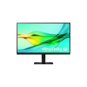 ECRAN 27" SAMSUNG ViewFinity S60UD Noir 2560x1440 IPS Bords ultra-fins 5ms 100hz 350cd/m2 HDMI DP 3xUSB 1xUSB-C LAN Pied modulable hauteur inclin pivot orient