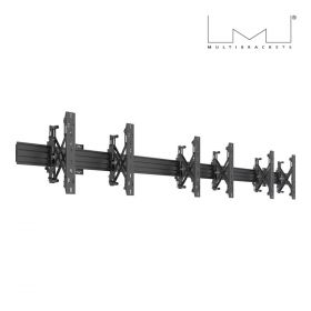 Fixation push in pop out MBW3U MULTIBRACKETS Noir pour moniteur 101,6cm 40" 165,1cm 65" Capacité 30 kg VESA 100 x100 600x400 mm
