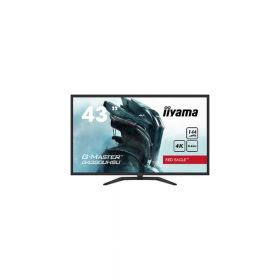 Ecran IIYAMA 43" Noir gaming 0.4ms G-MASTER 16:9 Red Eagle 3840x2160 550 cd/m² FreeSync 2xDPs 2xHDMI HPs 4xUSB 144Hz 13cm pied régl G4380UHSU-B1