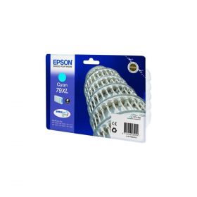 EPSON Cartouche Encre Tour de Pise 79XL Cyan 2 000 pages