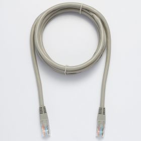 Câble RJ45 droile mâle 2m blindage U/UTP - CAT 6 - coloris gris