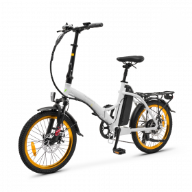 Vélo électrique pliable Argento Piuma S Moteur Bafang 36V/250W/45Nm , Batt 36V 10.4Ah, Dérailleur Shimano 7 vitesses. 25Km/h Pneu 20" 