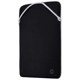 Housse de protection - sleeve réversible ordinateur portable HP 15,6" Argenté, en néoprène durable, protège le PC contre les chocs et les rayures 2F2K5AA