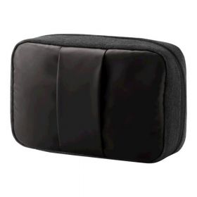 Tech Pouch HP Lightweight Noir, Organisez vos accessoires avec des poches intérieures en filet et une boucle élastique, résistant à l'eau ***