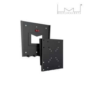 Support mural fixe MULTIBRACKETS Noir pour moniteur 38,1cm 15" 101,6 cm 40". Capacité 30 kg.VESA 50x50mm 200x200 mm