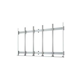 Support mural B-TECH complet pour mur LED Hikvision 2400mm x 1350mm avec 16 (4x4) cabinets DS-D4212FI-CWF/III cabinet dimension: 600 mm × 337.5 mm × 50.9 mm