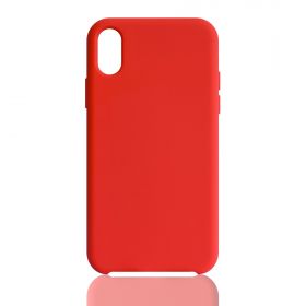 Coque de protection SILICONE : Matière silicone - effet mat - toucher doux - semi-rigide - compatible pour iPhone XR