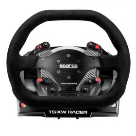 THRUSTMASTER TS-XW RACER Volant Sparco P310 31,5cm Force Feedback 1080° Boite sequentielle+Large Pedalier métal PC/XBox One