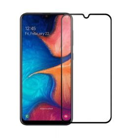 Verre trempé : Protection écran - dureté 9H (9 fois plus résistant) - anti-rayures - anti-bulles d'air - ultra-résistant - compatible pour Galaxy A40