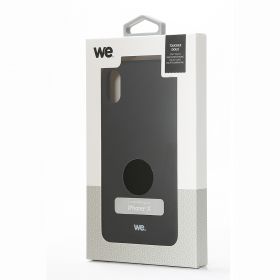 Coque de protection SILICONE : Matière silicone - effet mat - toucher doux - semi-rigide - compatible pour iPhone XR